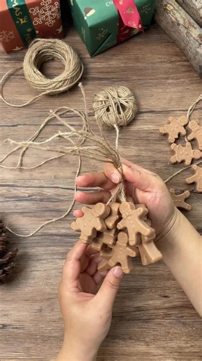 78K views · 193 reactions |  Make Gingerbread soaps with us! Perfect for your own use or as cozy Christmas gifts. Other hanging soap molds available too — Star Pine and Acorn. (link in bio with global shipping) What other shapes would you love to see? Tell us in the comments  . #makewithBN #boowannicole #nicolemould #siliconemoulds #moldmaker #smallbusiness #smallbiz #diy #diyproject #diycrafts #soapmolds #diysoap #soap #grapesoap #christmasgifts #giftideas | Nicole Mold | Facebook