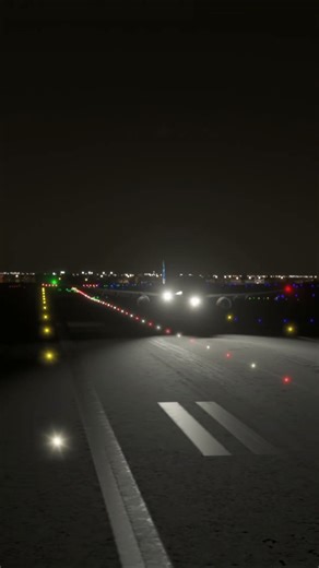 Insane A330 Night Landing Brussels MSFS 2024