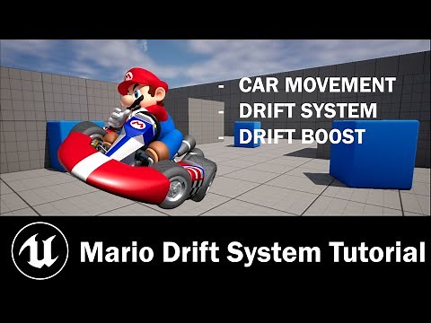 How to make a Mario Kart Drift in Unreal Engine