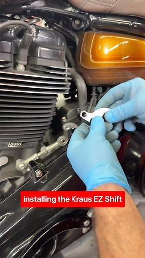 Stop struggling to find neutral! The Kraus EZ Shift makes it easy to find neutral on your #Harley.