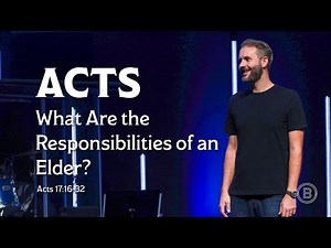 What Are The Responsibilities of an Elder?