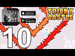 Tricky Castle - Gameplay Walkthrough, All Bats, All Levels 61-70 (iOS, Android)