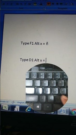 Ñ ñ encoding on PC or LapTop #Tutorial #lyors