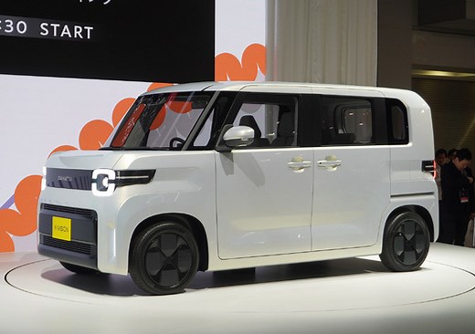 ダイハツ「K-VISION」は次期『タント』？ 軽初のストロングハイブリッド搭載に注目…ジャパンモビリティショー2025 1枚目の写真・画像 | レスポンス（Response.jp）