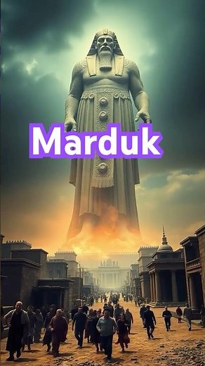 ⚔️ **Marduk: The Mighty God of Babylon Who Slayed Tiamat and Shaped the World**