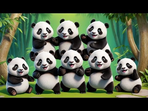 Counting 10 Little Pandas – Math Fun in Bamboo Forest | Fun Kids Song and Nursery Rhyme | Sing
