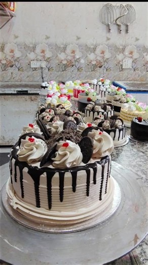 how to make chocolate oreo cake ✨ Oreo cake #cake #vairalvideo #cakedecorating #trending