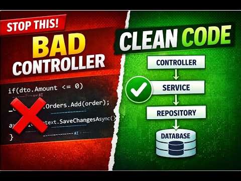 Stop Using Controllers Like This! Clean Architecture Fix 🔥