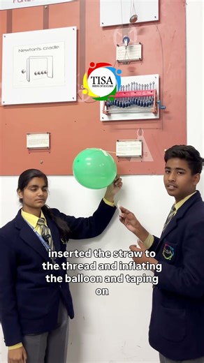 Newton's Third Law of Motion | Practical Learning | The International School Agra