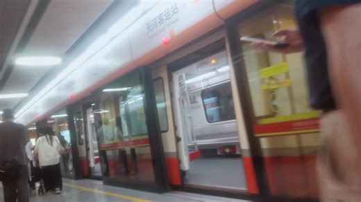 测试5，赤沙站换乘，官洲站换乘，12号线列车掠过站台