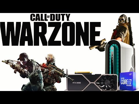 Alienware Aurora R11 RTX 3080 Call of Duty Warzone Gameplay with Benchmark