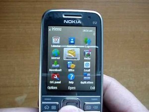 Nokia E52 unboxing