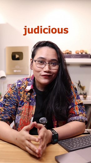 Ano ang JUDICIOUS? 🤔 #LearnWithLyqa #LearnitonTikTok