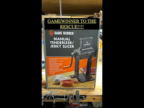 ‪@academy‬ ‘s Gamewinner Jerky Slicer and Tenderizer- I Love it! #unboxing #update