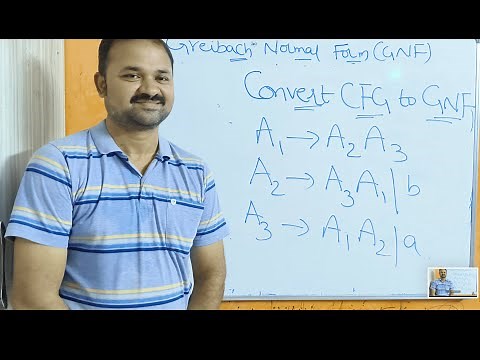 Greibach Normal Form || Converting CFG to GNF || TOC || FLAT || Theory of Computation || Example 3