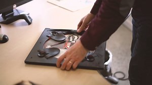 Vinyl Record Wall Display Frames, Set of 4 Silver Frames to Display 33 LPs on the Wall