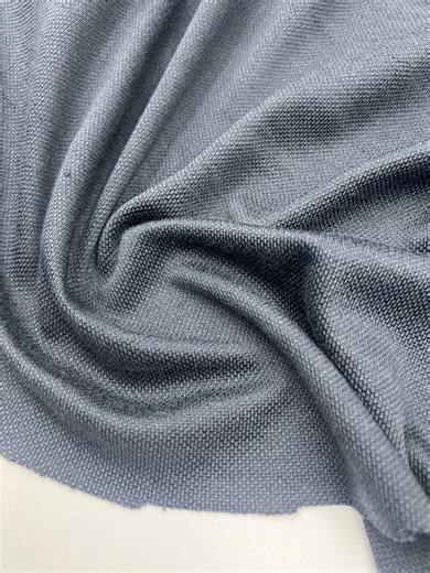 Navy Pique Knit Fabric by Yard Polyester Stretch Polo Shirt Fabric Lightweight Width 190 Cm - Etsy