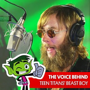 Meet the voice behind ‘Teen Titans’ beast boy 📺🤓 | Great Big Story