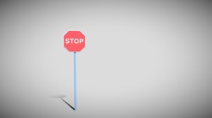 Simple Stop Sign - Download Free 3D model by Bluenoseddonkey