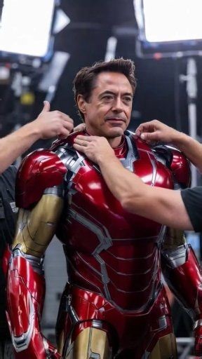 Robert Downey Jr. Suiting Up as Iron Man Mark 42 ️ | Behind the...