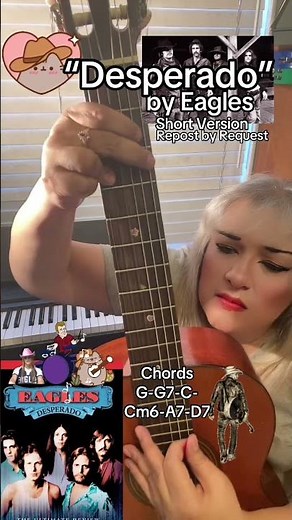 How to Play “Desperado” by Eagles #easyguitartutorial #desperado