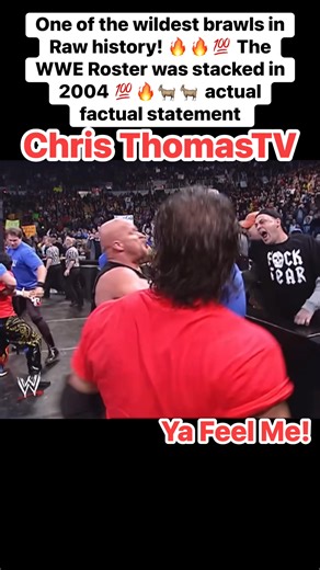 18K views · 564 reactions | One of the wildest brawls in Raw history!  The WWE Roster was stacked in 2004  actual factual statement #tripleh #eddieguerrero #raw #wwe #fyp #fblifestyle | Chris Thomas Sr. | Facebook