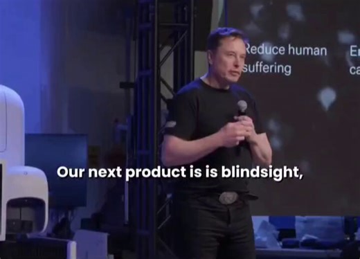 @elonmusk Elon Musk says Neuralink's Blindsight aims to restore vision.