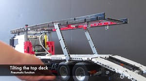 Lego 42043 C MOC 汽车运输车