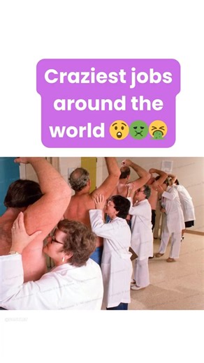 Craziest jobs in the world 🌎
