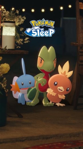 Pokémon on Instagram: "Pokémon Sleep’s Second Anniversary Fest begins on Monday, July 14, and Treecko, Torchic, and Mudkip have RSVP’d! More details to come! 💤#PokémonSleep2nd #PokémonSleep"
