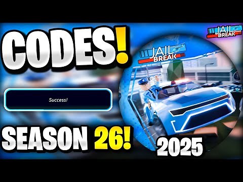 🔥*NEW?* All Working SEASON 26 UPDATE ATM CODES FOR JAILBREAK! ROBLOX JAILBREAK CODES