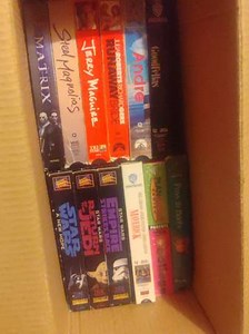 Bunch of free VHS video cassette movie - free stuff - craigslist