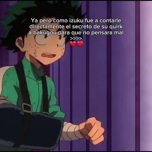 Escenas memorables de Katsuki y Izuku en My Hero Academia