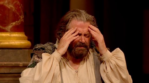 Storming the stage: Roger Allam in The Tempest at Shakespeare's Globe – video