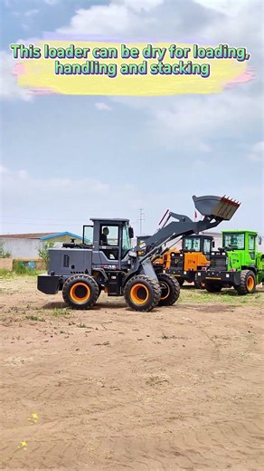 One loader can handle most of the loading and handling problems. #loader #wheelloader
