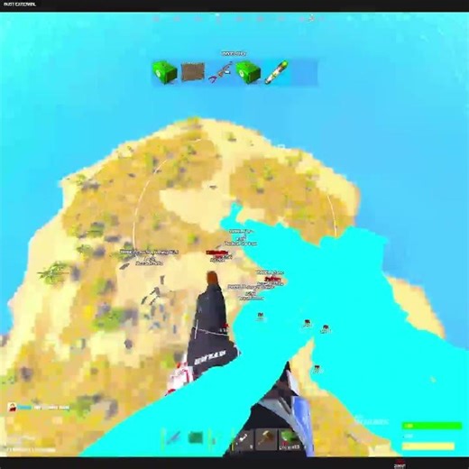 Using the best 5.99 Cheat on rust