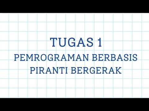 TUGAS 1 Pemrograman Berbasis Piranti Bergerak (Universitas Terbuka) | PROGRAM TYPESCRIPT