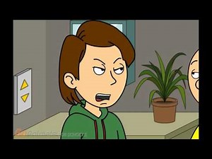 Caillou Acts Like A Robot And Gets Grounded