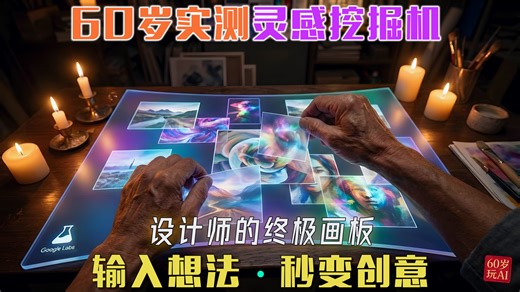 AI 实用工具《Google Mixboard 拿捏 AI 创意画板   服装替换！60 岁玩 AI 实测自然语言图片编辑》60 岁玩 AI，AI 工作流自动化