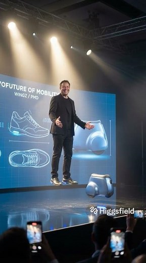 Tesla WINGZ — The Levitating Shoe Revealed at Dubai Expo 2025 Using Next-Gen Anti-Gravity Tech 😱🔥🚀
