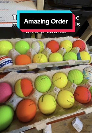 What golfer would pass up on THESE ⛳️ #golf #golfballs #golftok #golfballrescue #fyp #tiktokshop #prov1 #taylormade