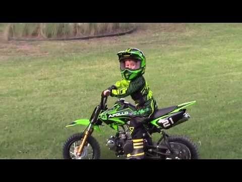 Kids Dirt Bike With Training Wheels