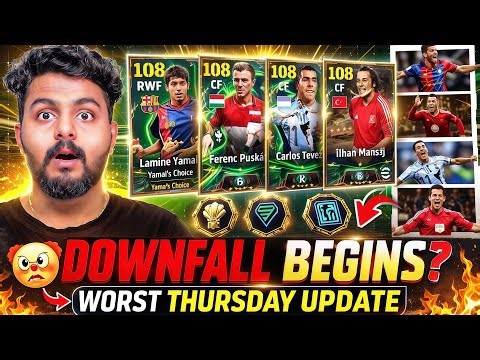 WTF🥴 WORST THURSDAY UPDATE?🤬 LAMINE YAMAL’S CHOICE EPICS🤡 BLITZ PUSKAS + GOAL POACHER TEVEZ COMING🔥