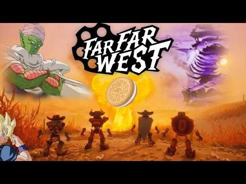 ROBOTS VAQUEROS Y 20 COSAS EN PANTALLAS | Far Far west, helldivers pero con vaqueros.