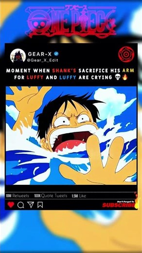 One Look And It Was Over 💀 | Shanks Doesn’t Ask He Acts 🥶 | #onepiece #anime #shorts