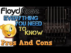 FLOYD ROSE: Everything You NEED to Know About His Tremolo Bridge TYPES (Pros and Cons)