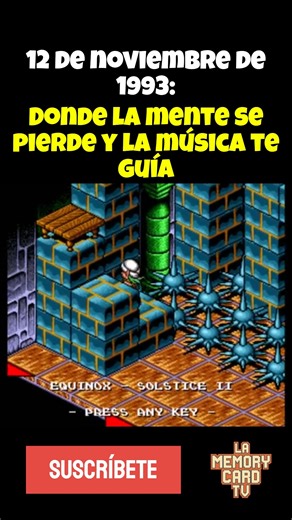 EQUINOX SNES la joya OCULTA de los 90s #snes #retrogaming #equinox #nintendo #90s #nostalgia #gaming #shorts | La memory card tv