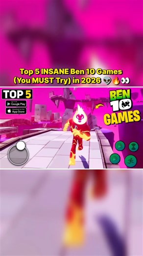 Top 5 INSANE Ben 10 Games for Android in 2026 📱👽🔥