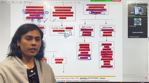 🔴 MRCOG Part-2 Live Course – Full Preparation with SsAcademy 🔴Today's Class: Gynaecological Oncology-02 👨‍⚕️ Experienced Mentor: Dr. Shahinur Khanam MBBS (IMC), MS (OBGYN) MCPS (OBGYN), MRCOG UK) EBCOG - EFOG Part-1, DMU (USG), CCD (BIRDEM) Assistant Professor (Jahurul Islam Medical College) 🈚️ ক্লাস: প্রতি রবিবার (সপ্তাহে ১ দিন) 🎯 সময়: দুপুর ৩:০০ টা - সন্ধ্যা ৬:০০ টা পর্যন্ত 📚 এই কোর্সটি বিশেষভাবে সাজানো হয়েছে MRCOG Part-2 পরীক্ষার সম্পূর্ণ প্রস্তুতির জন্য। ভর্তি হলেই যা যা পাবেন: ১. কোর্