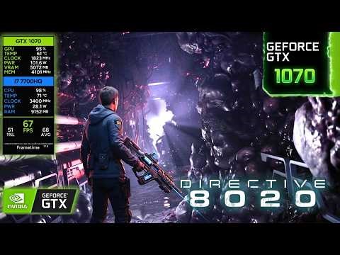 Directive 8020 | GTX 1070 LAPTOP | I7 7700HQ | Benchmark & Performance Test